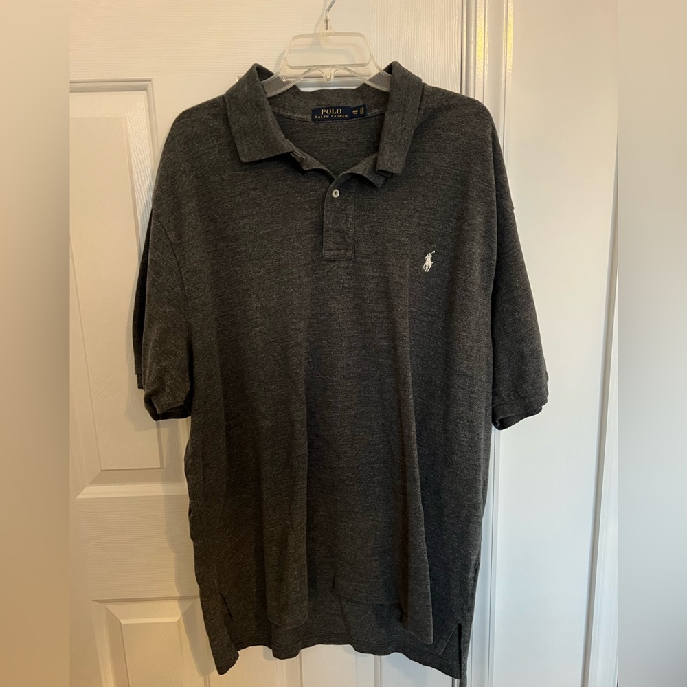 Ralph Lauren Men's Charcoal Polo Shirt 3XB